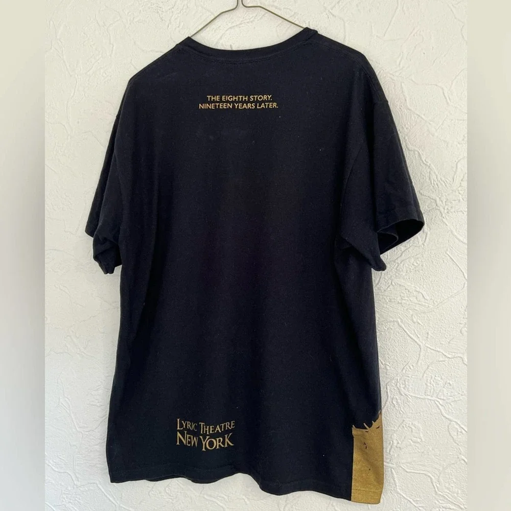 Harry Potter and the Cursed Child Mens Large Black Broadway Graphic T Shirt - Picture 2 of 5